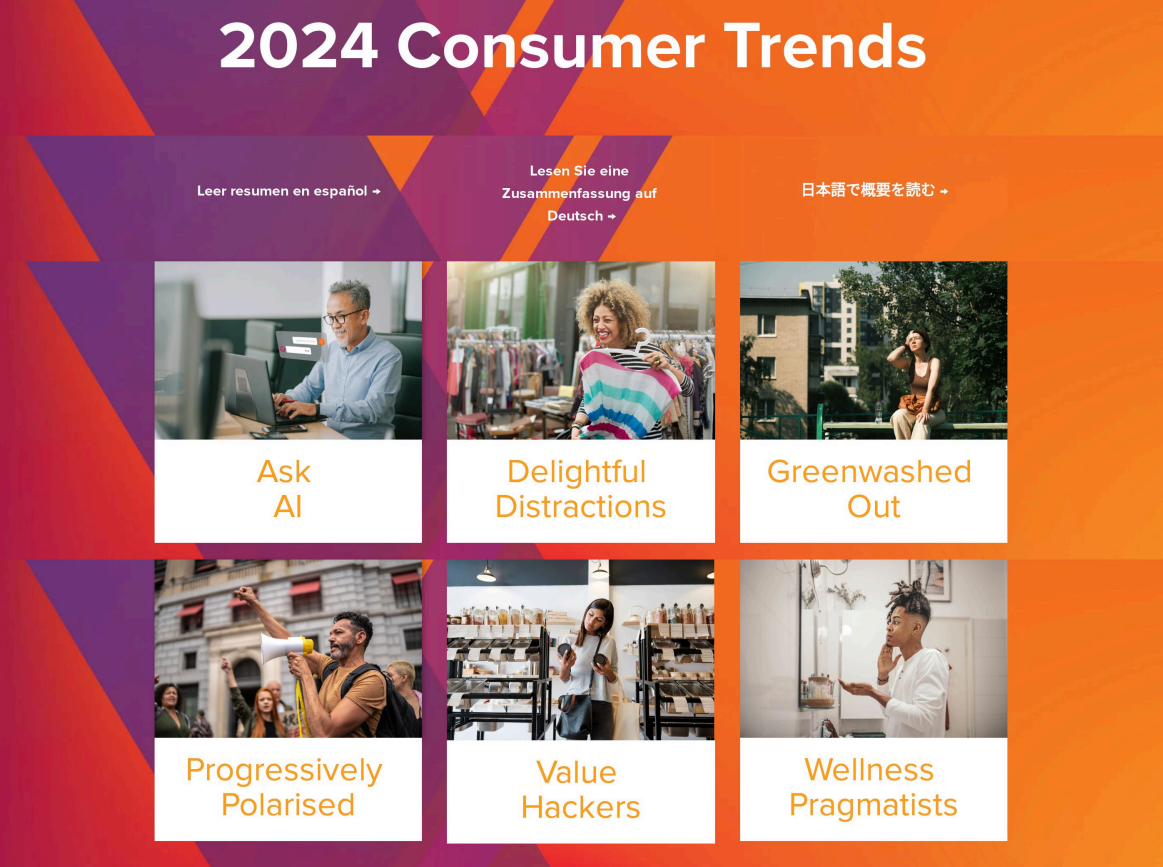 2024 CONSUMER TRENDS Brands